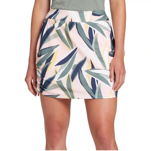 Lady Hagen Desert Getaway Retro Leaf Frosted Pink Skort Size Large